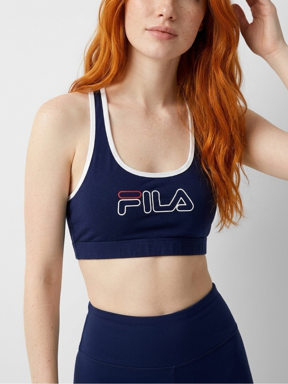 Fila Dark Blue Racerback Bra